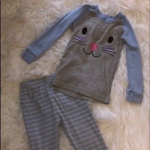 Sara’s Prints Bunny Pajama Set